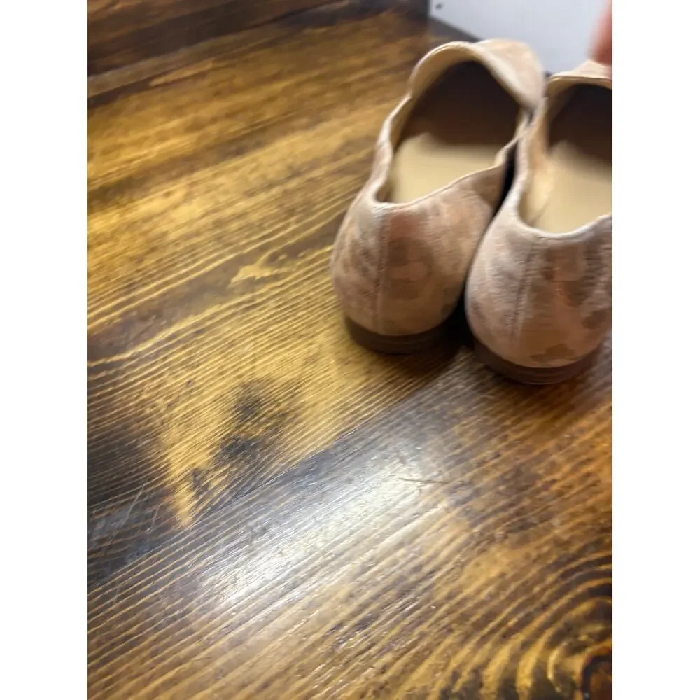 Naturalizer Tan‎ Animal Print Loafers Size 7